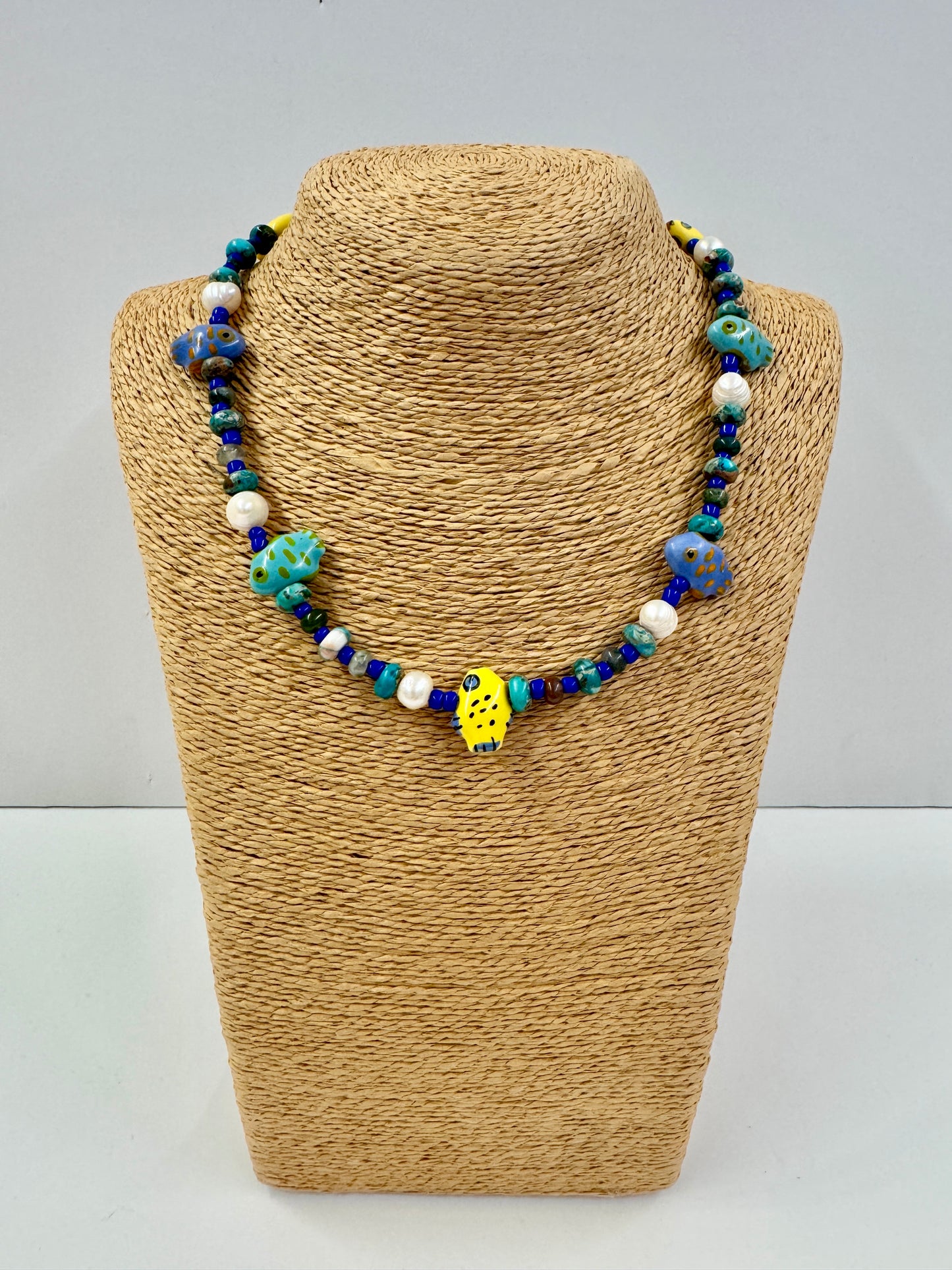 Multi Fish Necklace