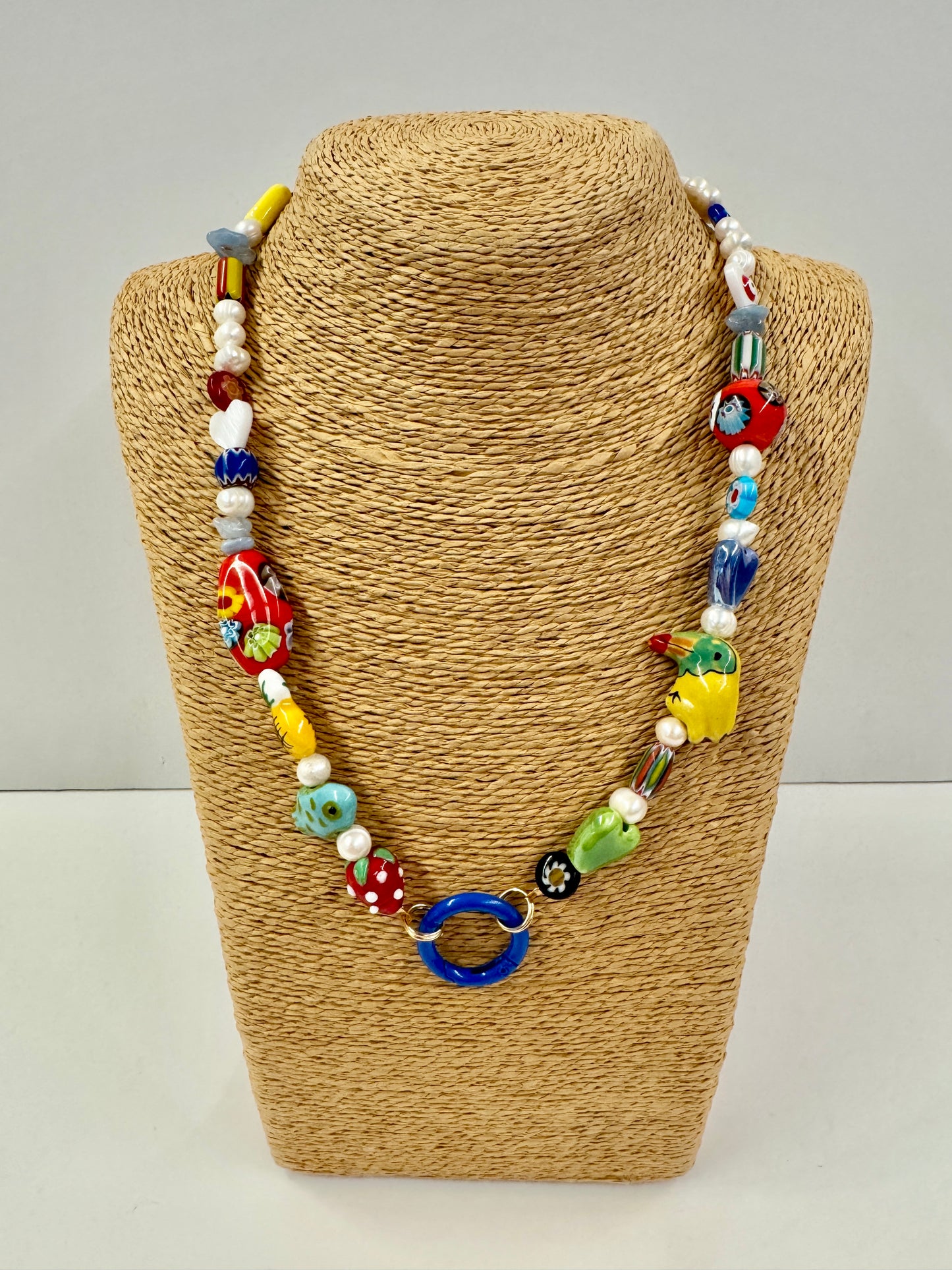 Multi Stone Necklace
