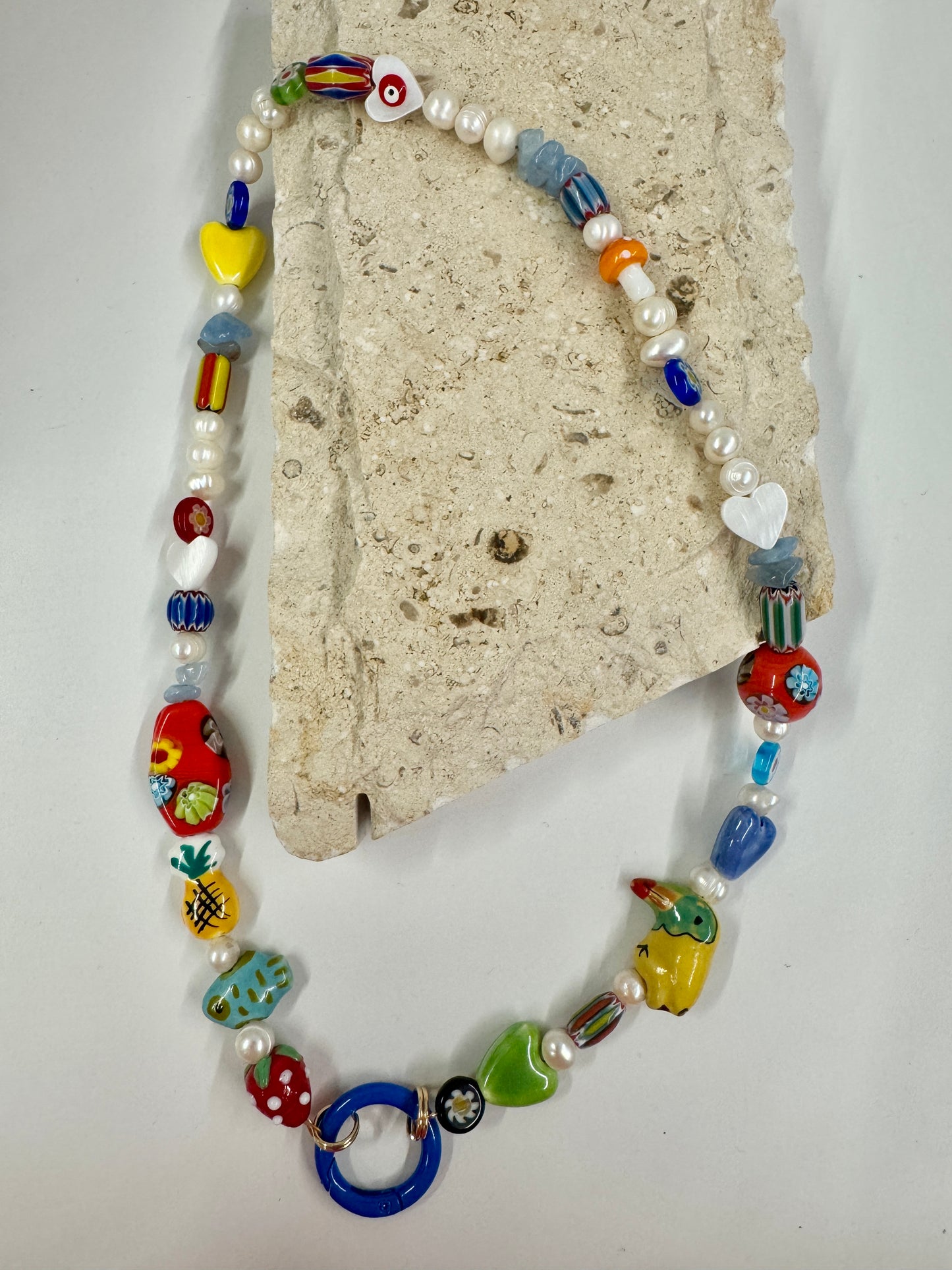 Multi Stone Necklace