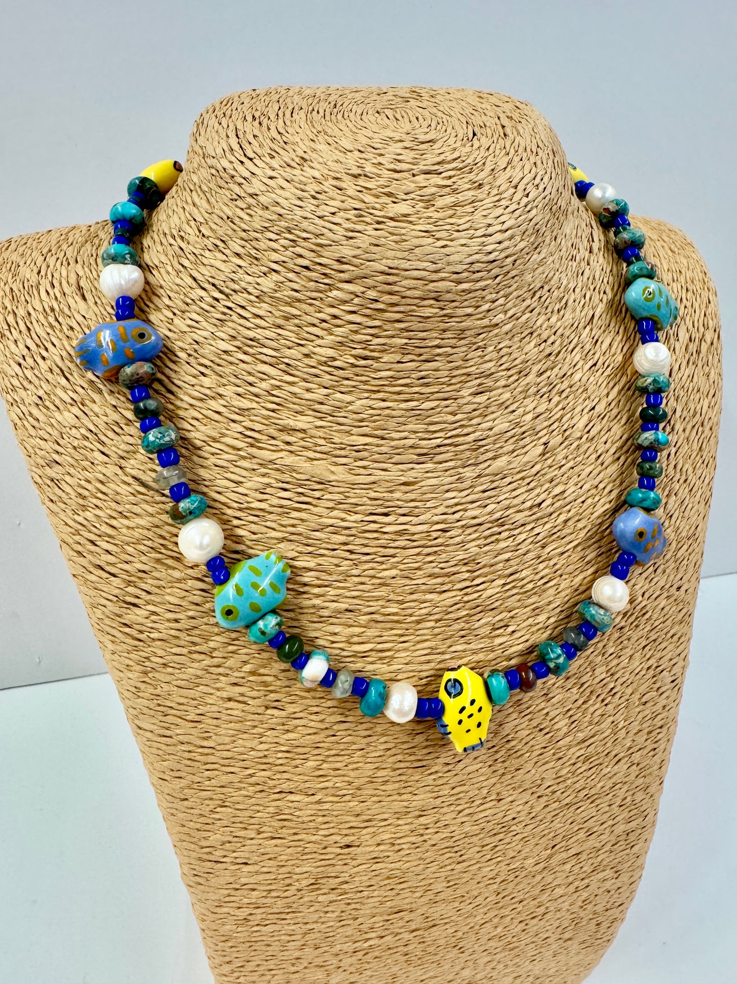 Multi Fish Necklace